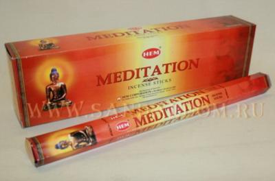 Купить 187ME - Благовония HEM LONG HEXA MEDITATION аромапалочки Медитация (синонимы: внутреннее созерцание, мистический транс). Интернет-магазин