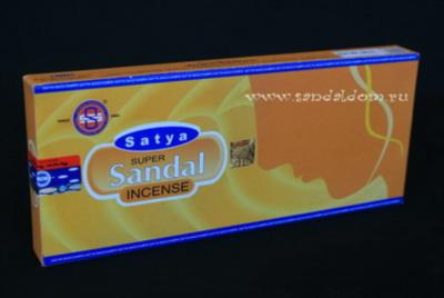 450SuS80 - Благовония масала Satya SUPER SANDAL 80gm 