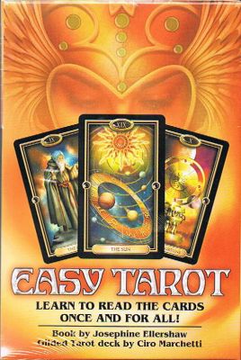 Набор Easy Tarot, 78 карт колоды Gilded Tarot + книга Easy Tarot (223 стр.). Купить